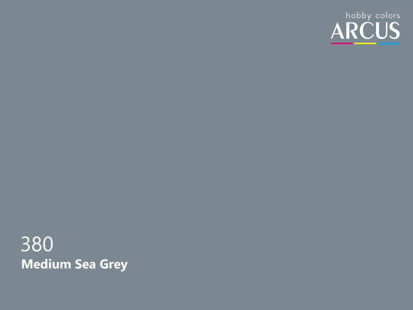 Arcus 380 Medium Sea Grey color sample