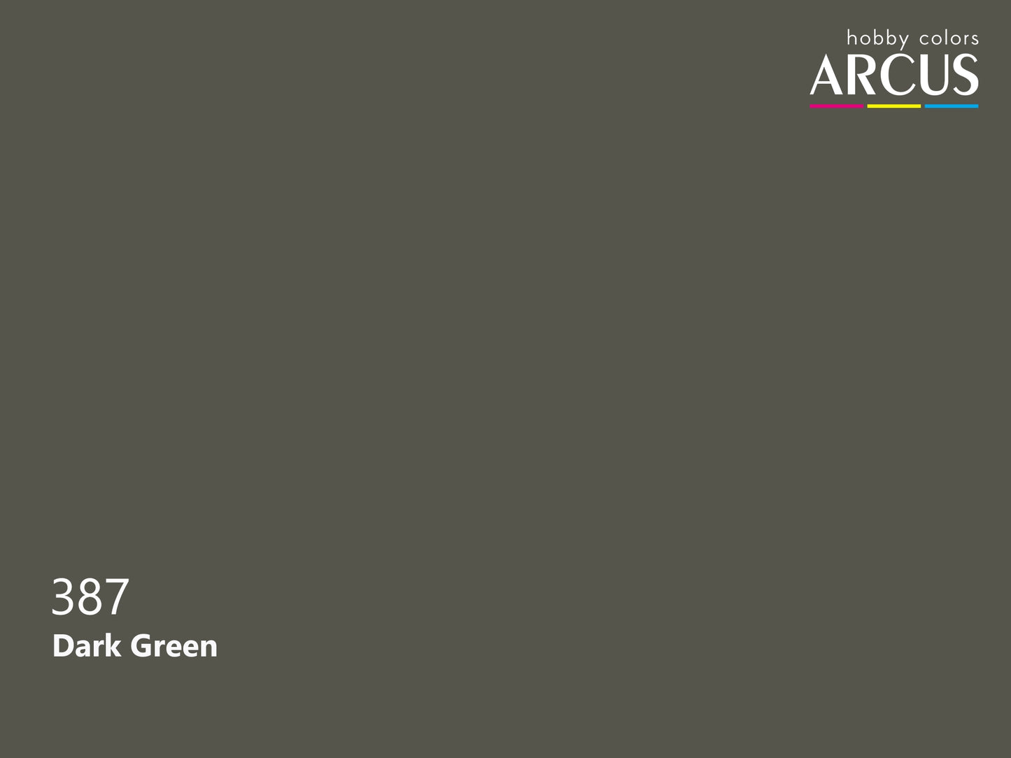 Arcus 387 Dark Green color sample