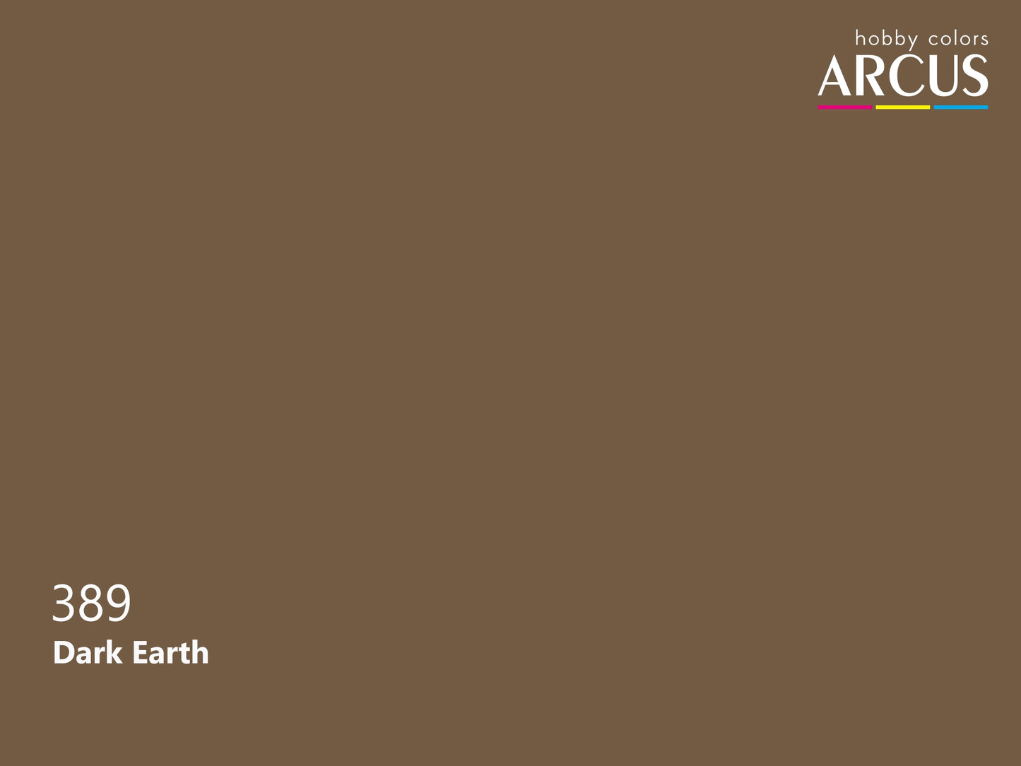 Arcus 389 Dark Earth color sample
