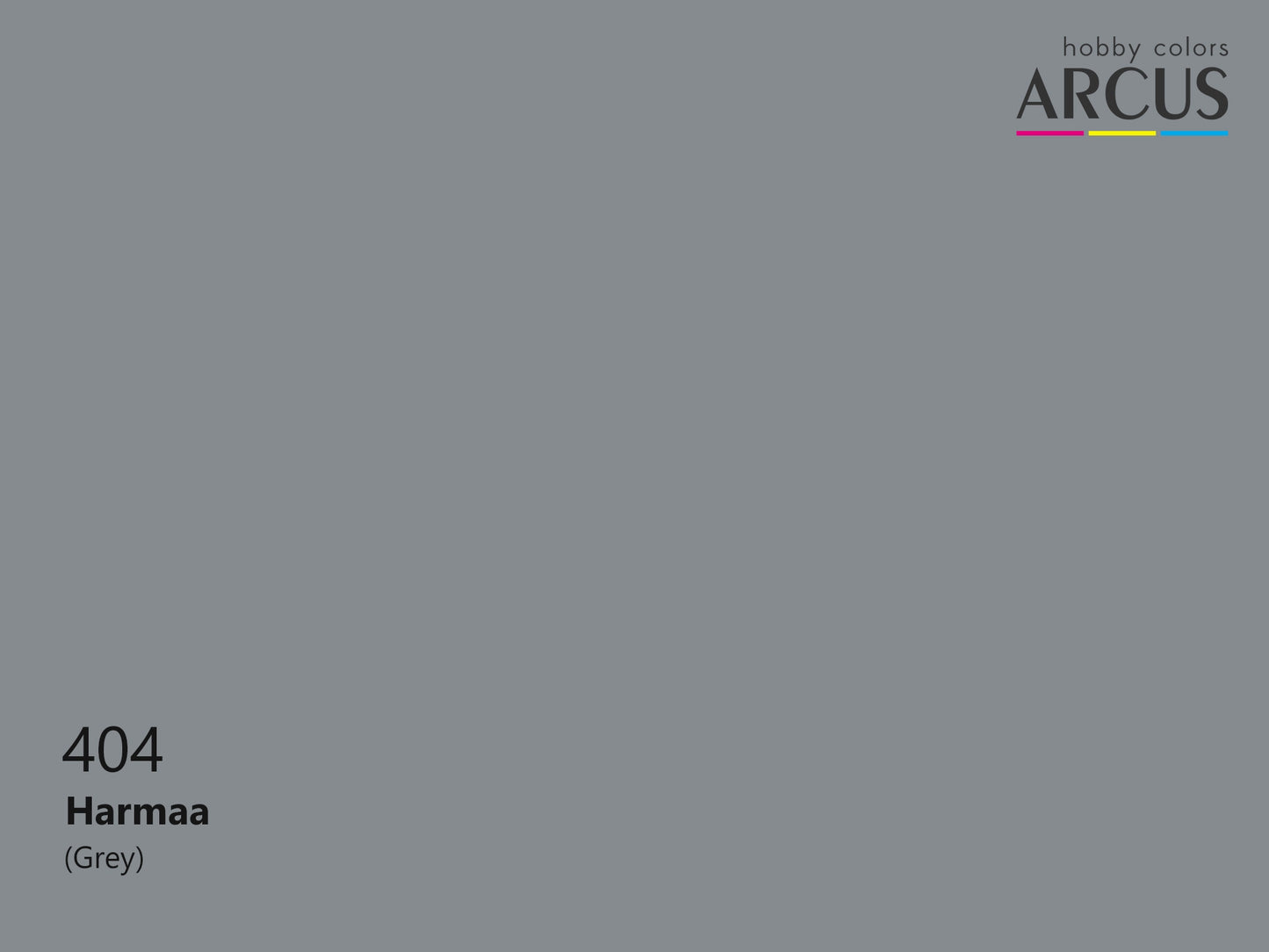 Arcus 404 Grey color sample