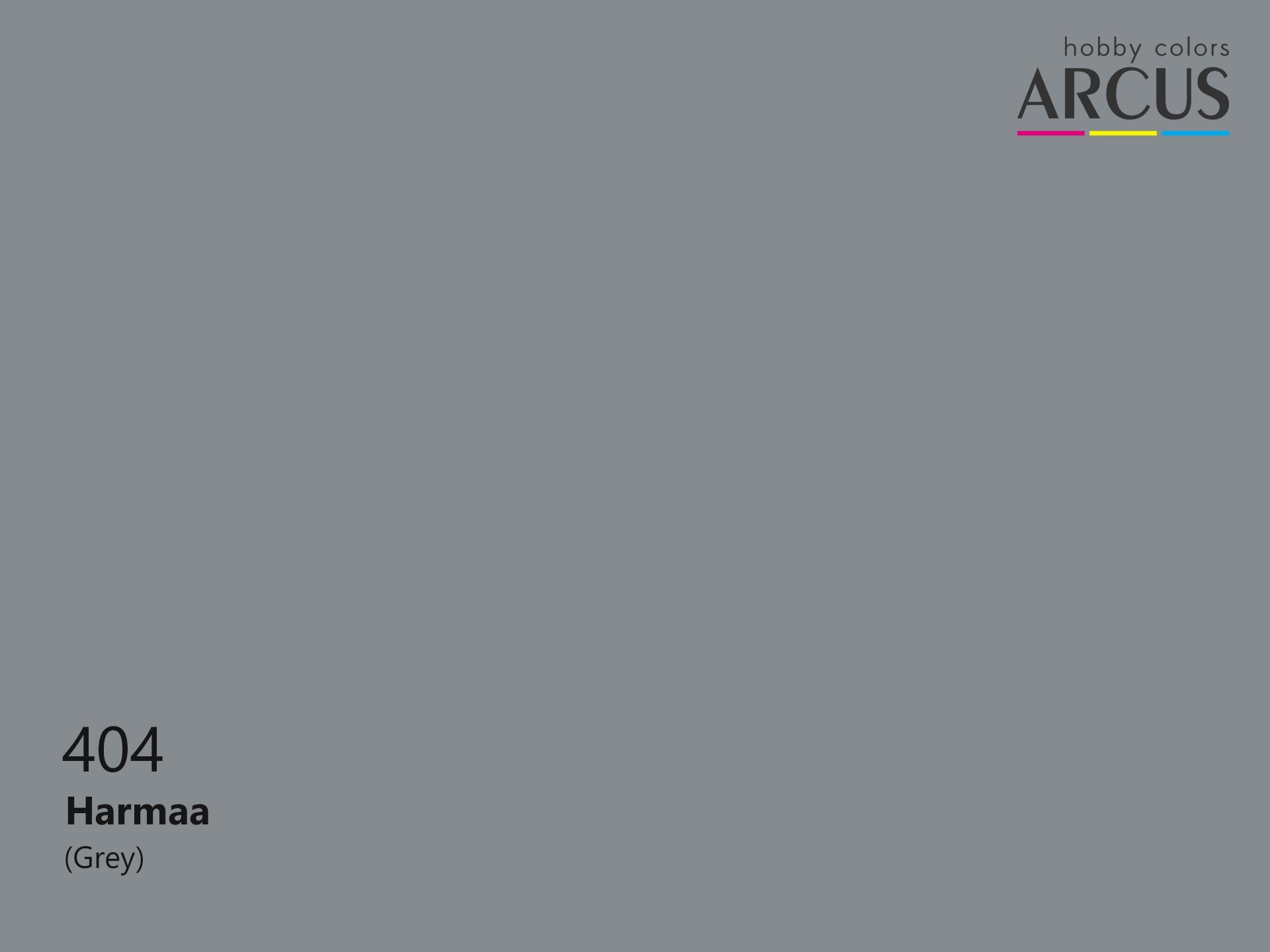 Arcus 404 Grey color sample