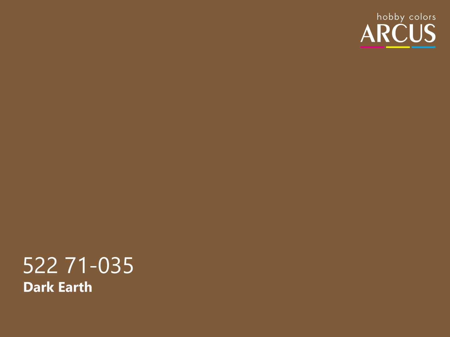 Arcus 522 Dark Earth color sample