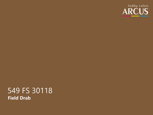 Arcus 549 Field Drab color sample