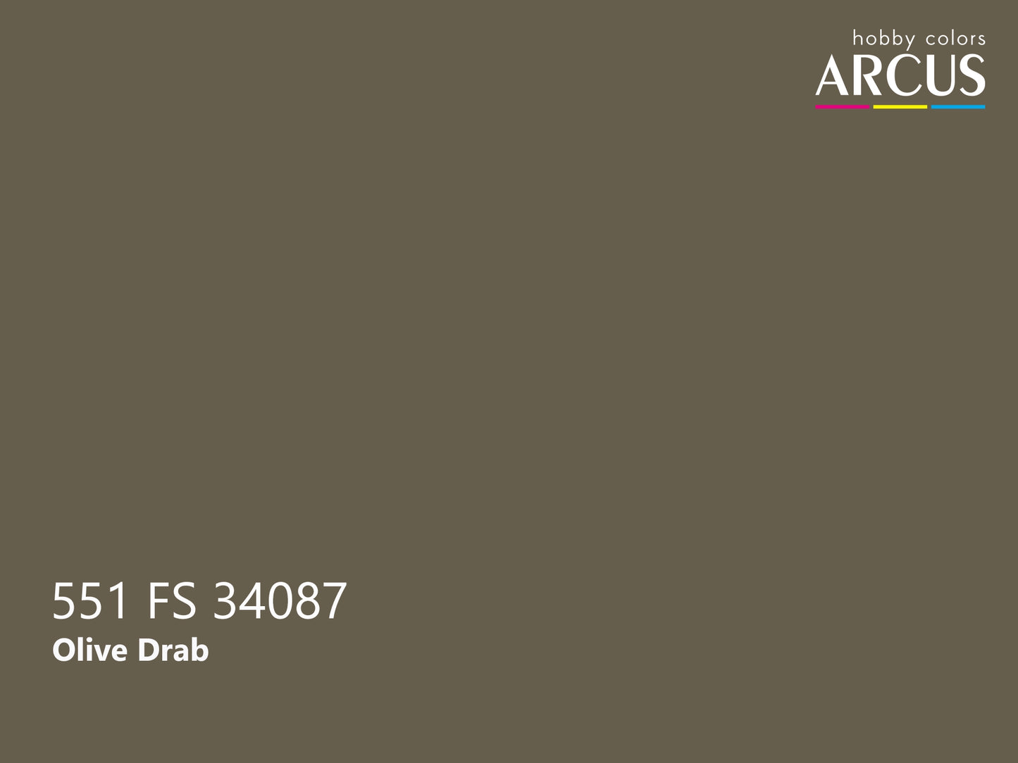 Arcus 551 Olive Drab color sample