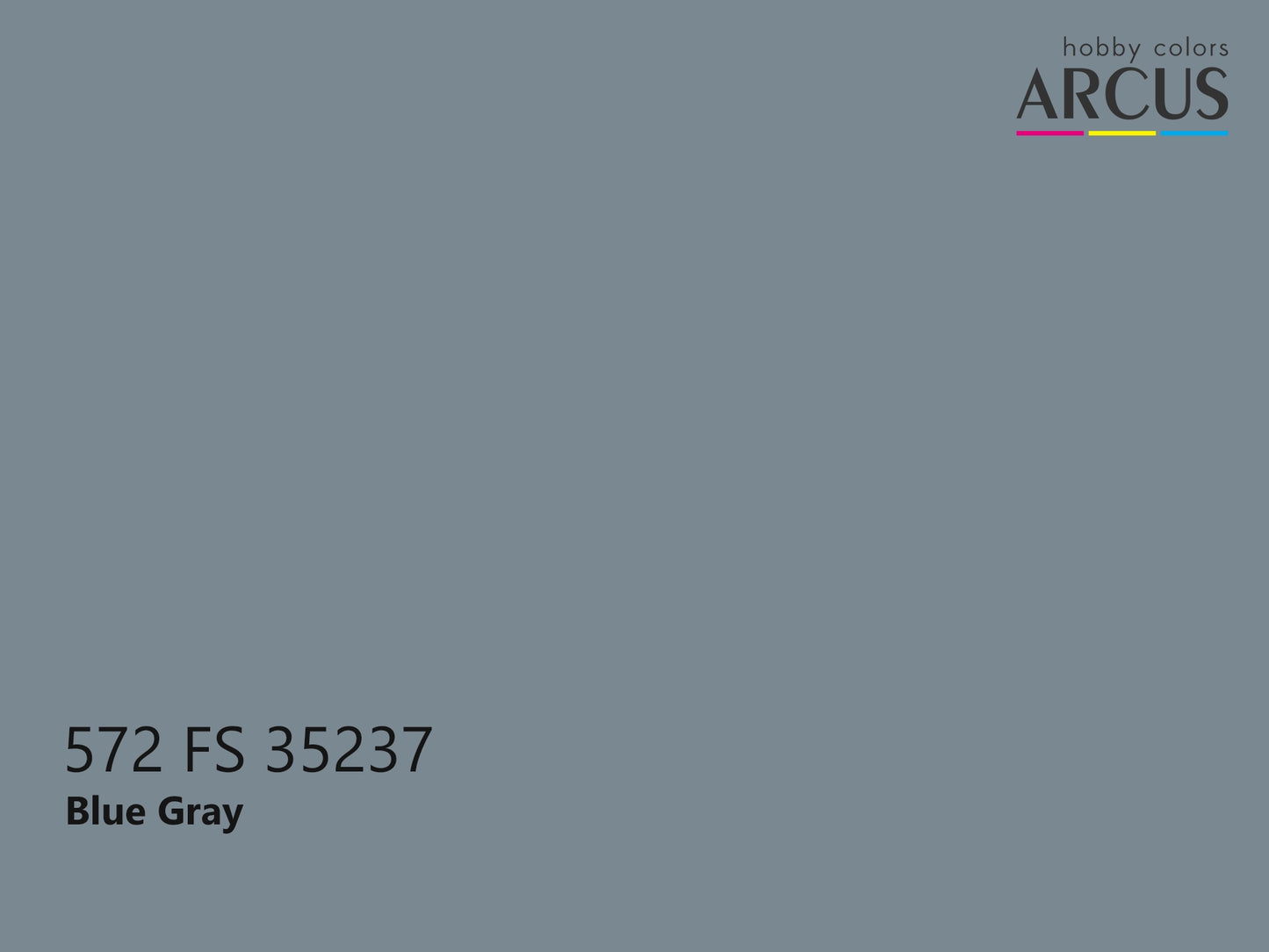 Arcus 572 Blue Gray color sample