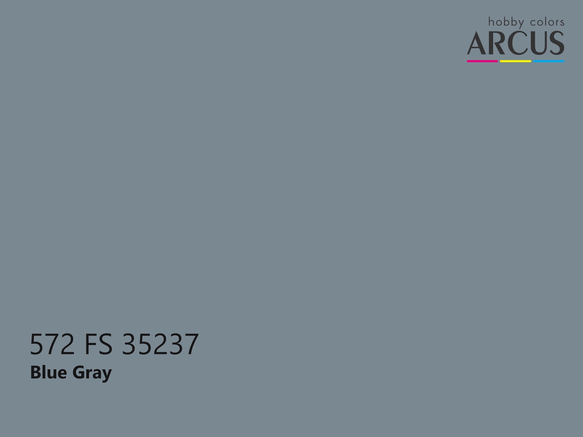 Arcus 572 Blue Gray color sample