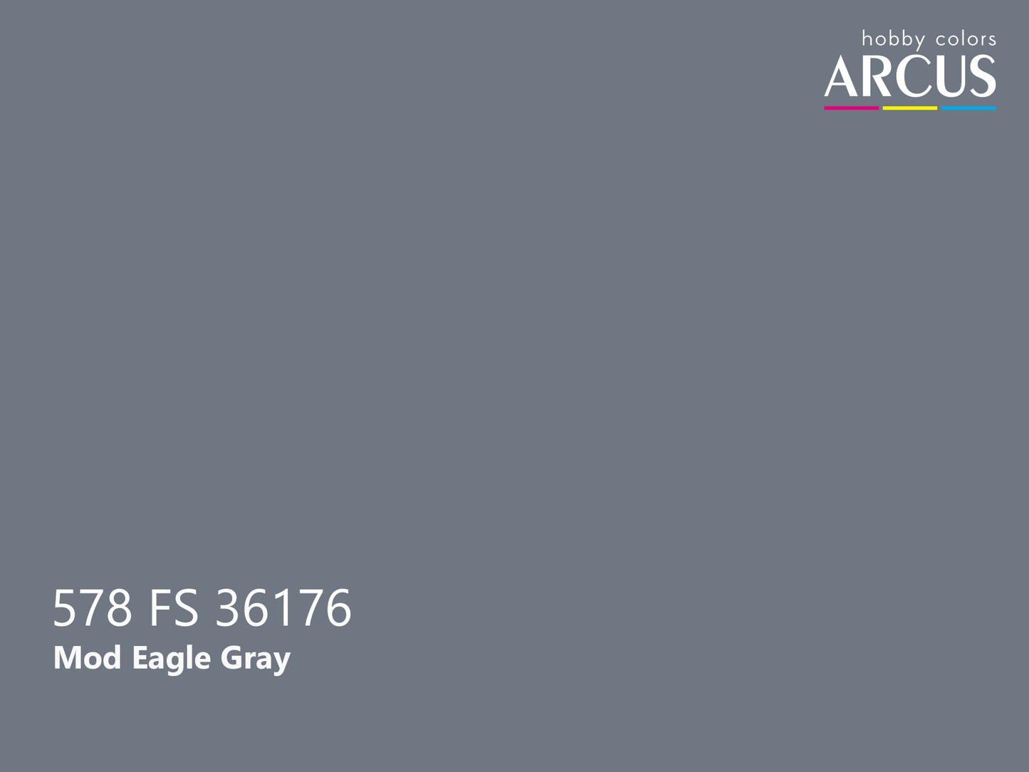 Arcus 578 Mod Eagle Gray color sample
