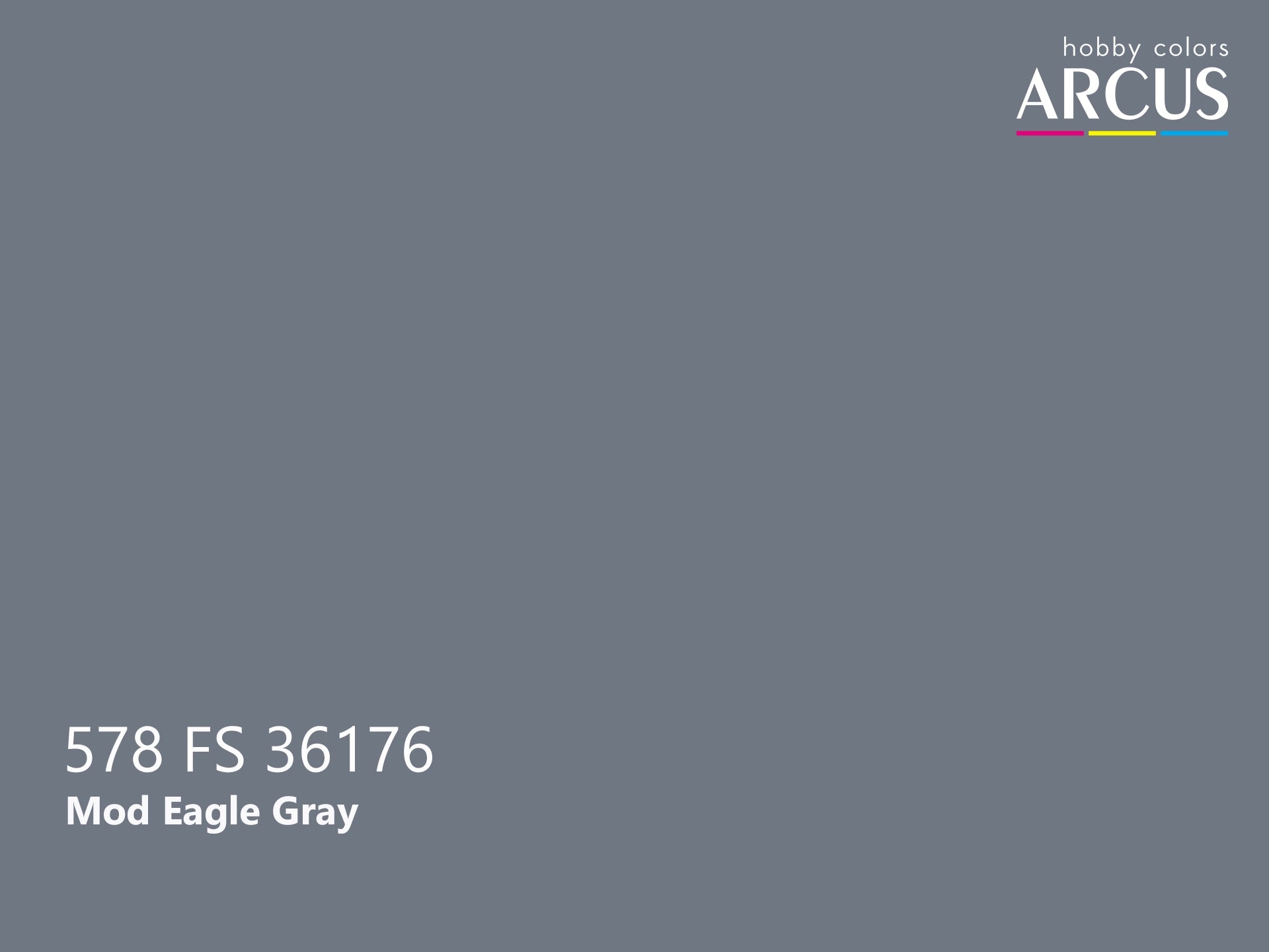 Arcus 578 Mod Eagle Gray color sample