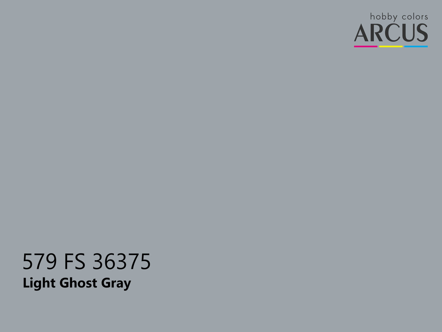 Arcus 579 Light Ghost Gray color sample