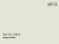 Arcus 591 Insignia White color sample