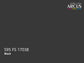 Arcus 595 Black color sample