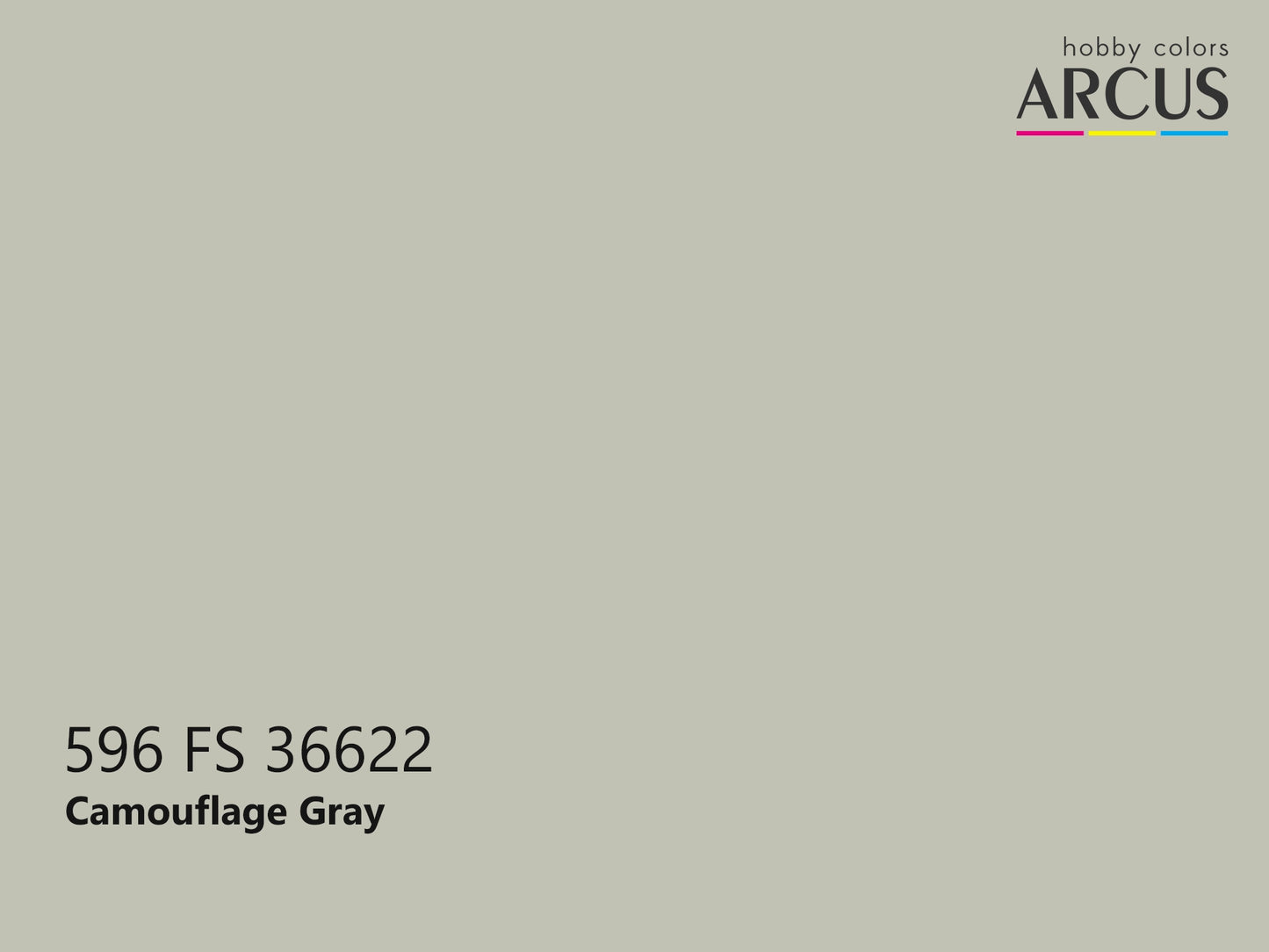 Arcus 596 Camouflage Gray sample