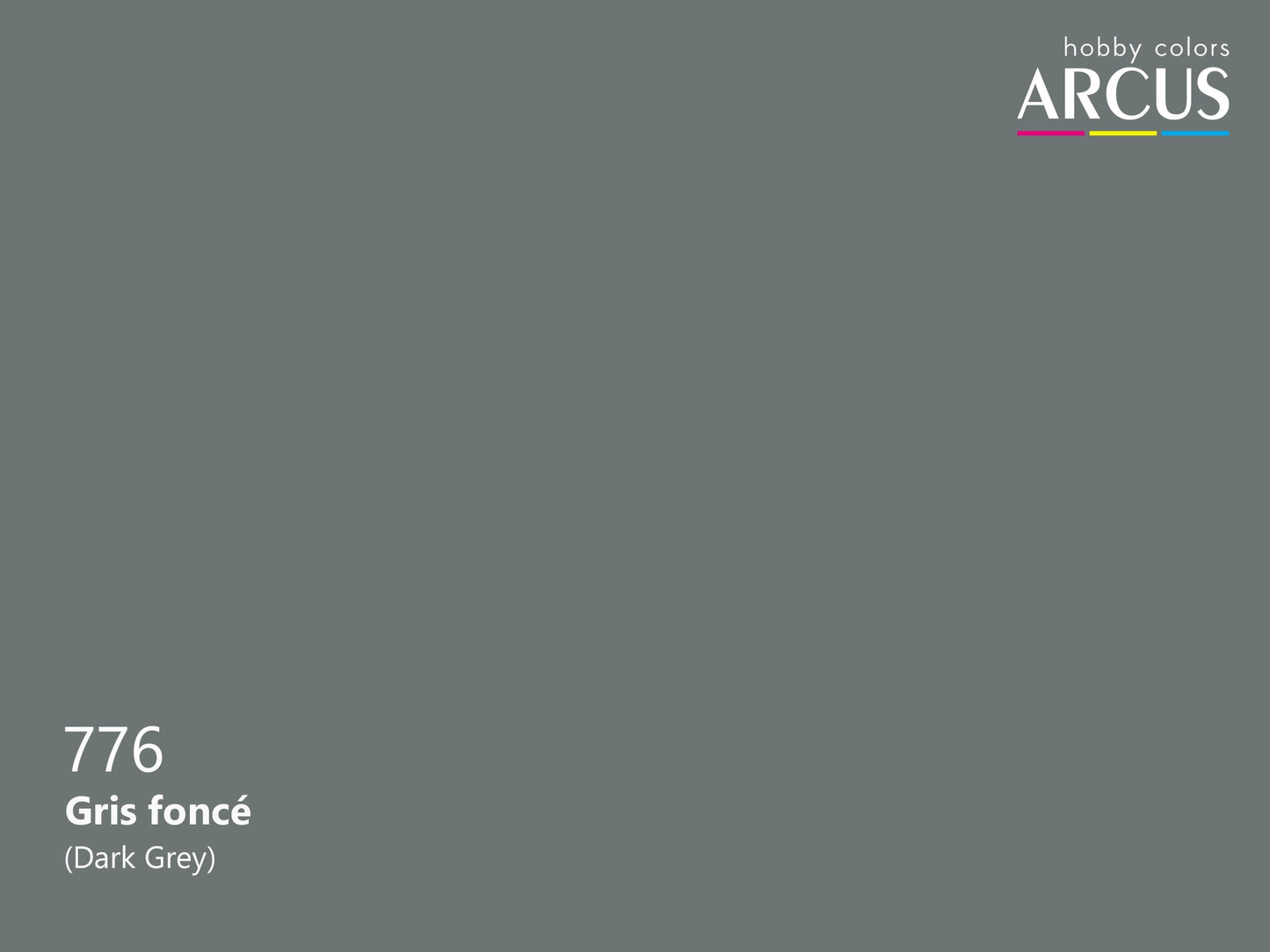 Arcus 776 Dark Grey color sample