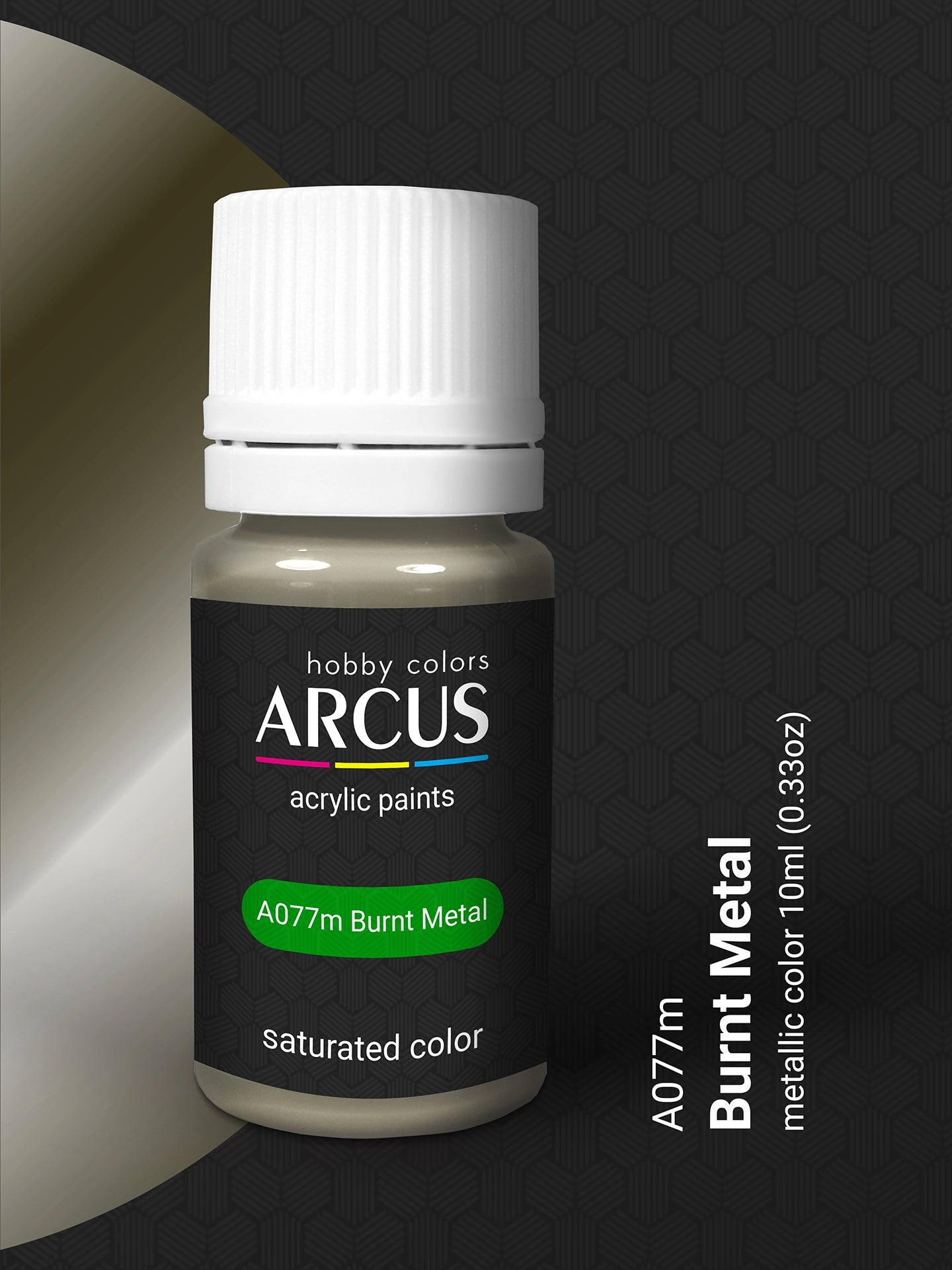 Arcus 077 Burnt Metal acrylic metallic