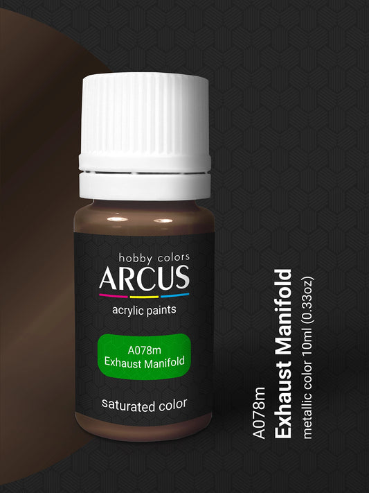 Arcus 078 Exhaust Manifold acrylic metallic