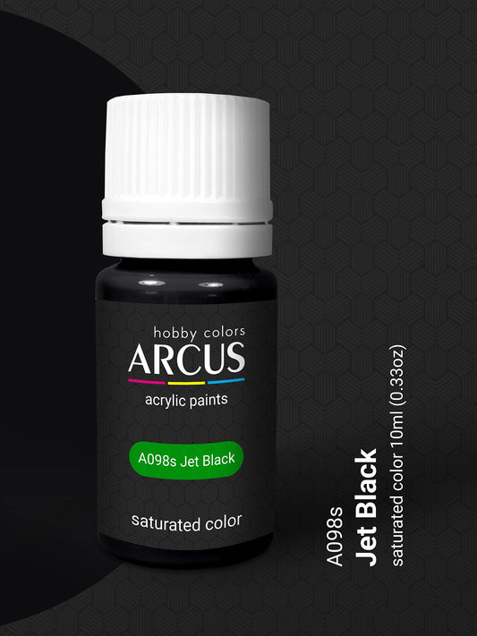 Arcus 098 jet black acrylic 