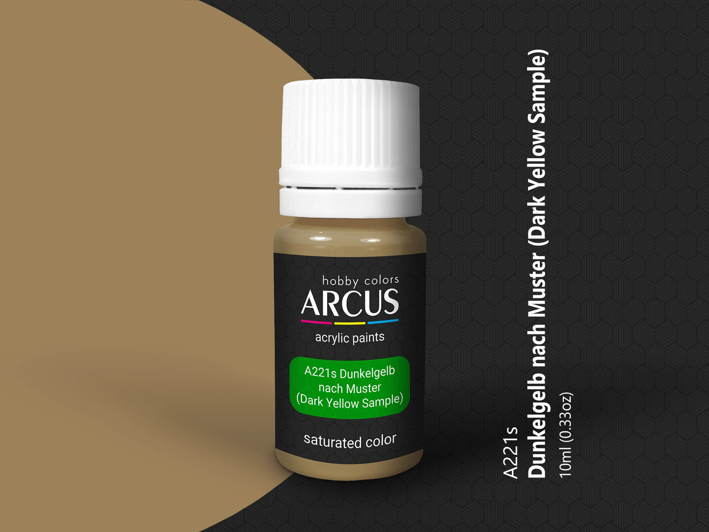Arcus 221 Dark Yellow acrylic
