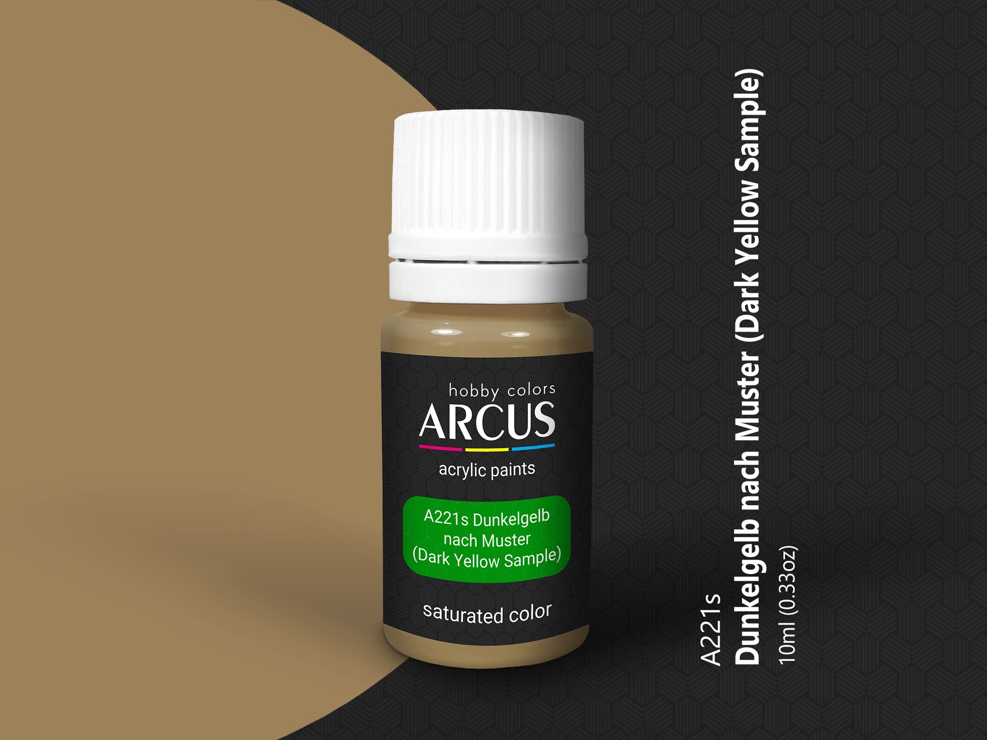 Arcus 221 Dark Yellow acrylic