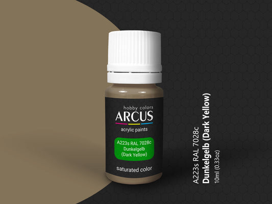 Arcus 223 dark yellow acrylic