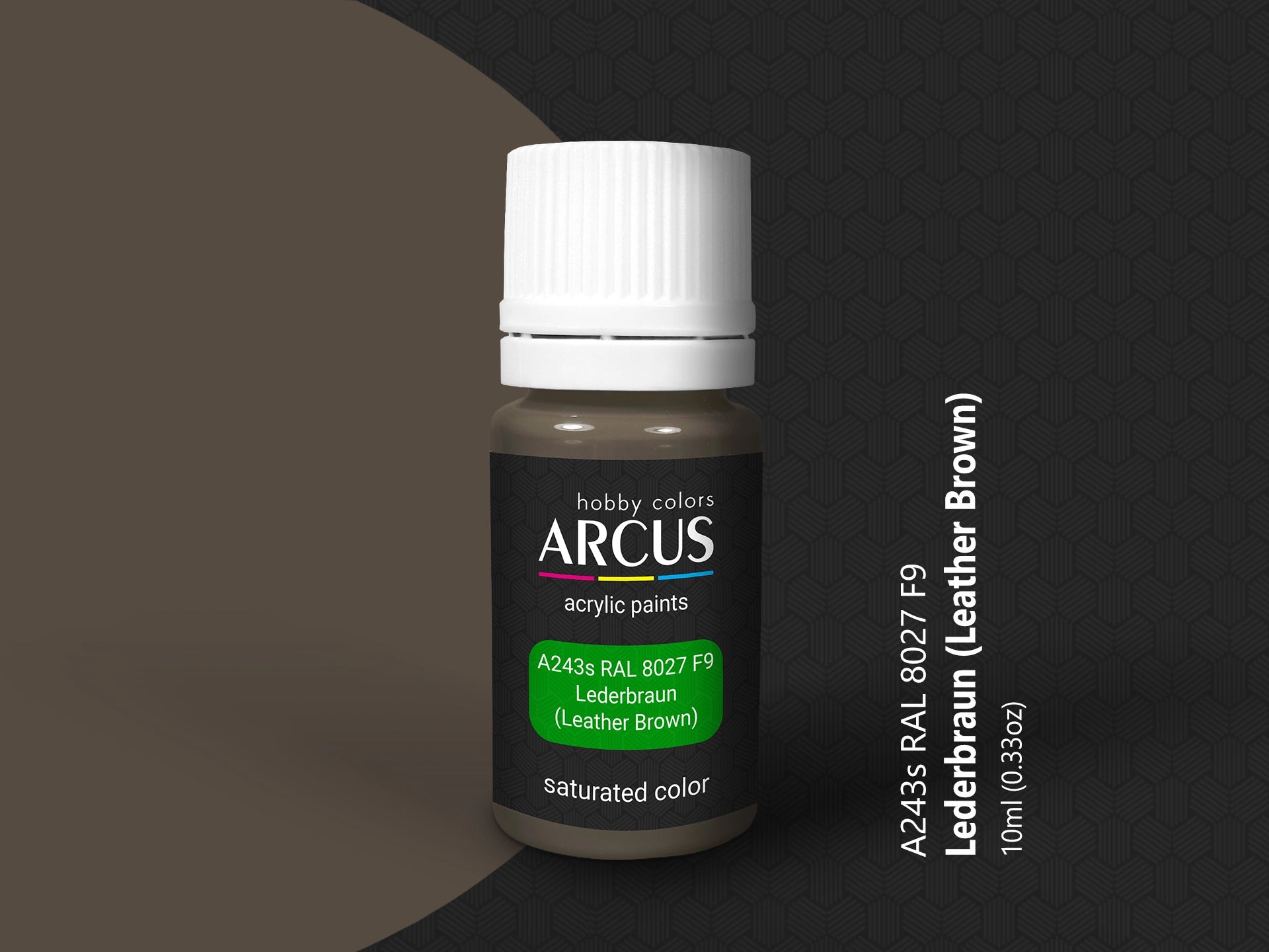 Arcus 243 leather brown acrylic