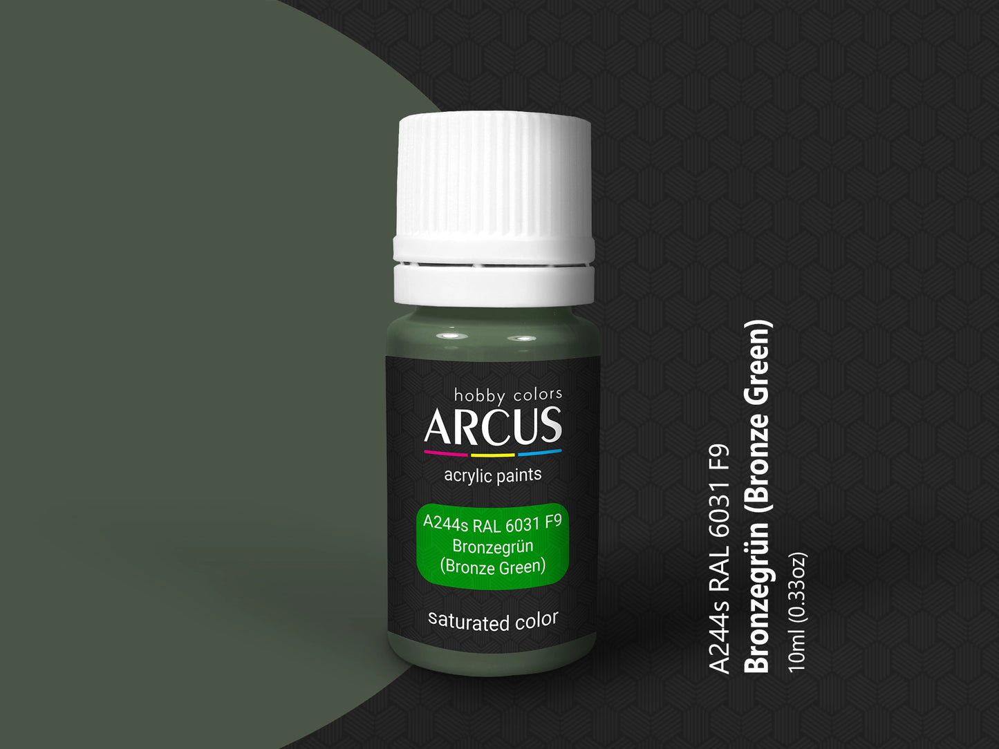 Arcus 244 bronze green acrylic