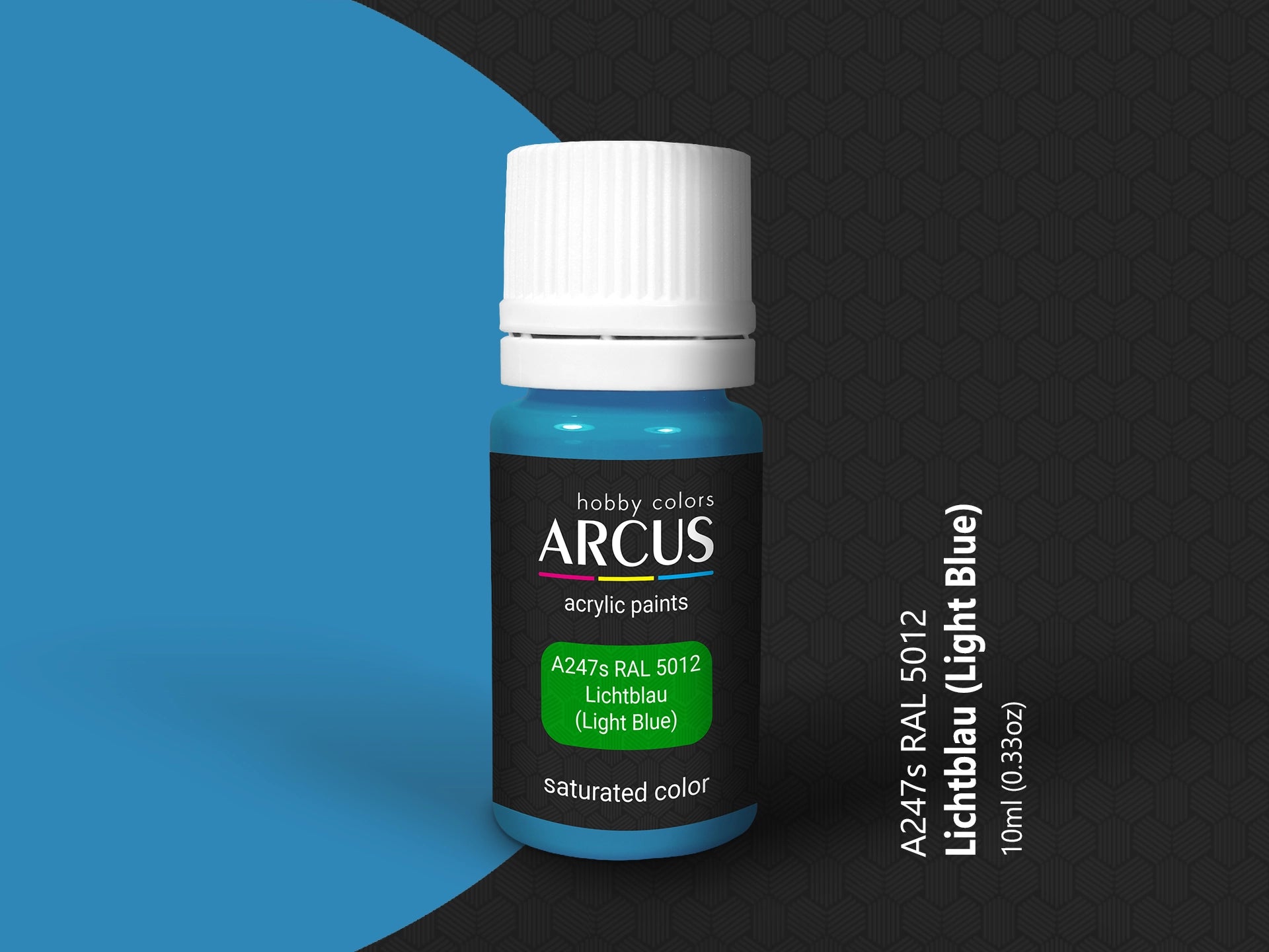 Arcus 247 light blue acrylic