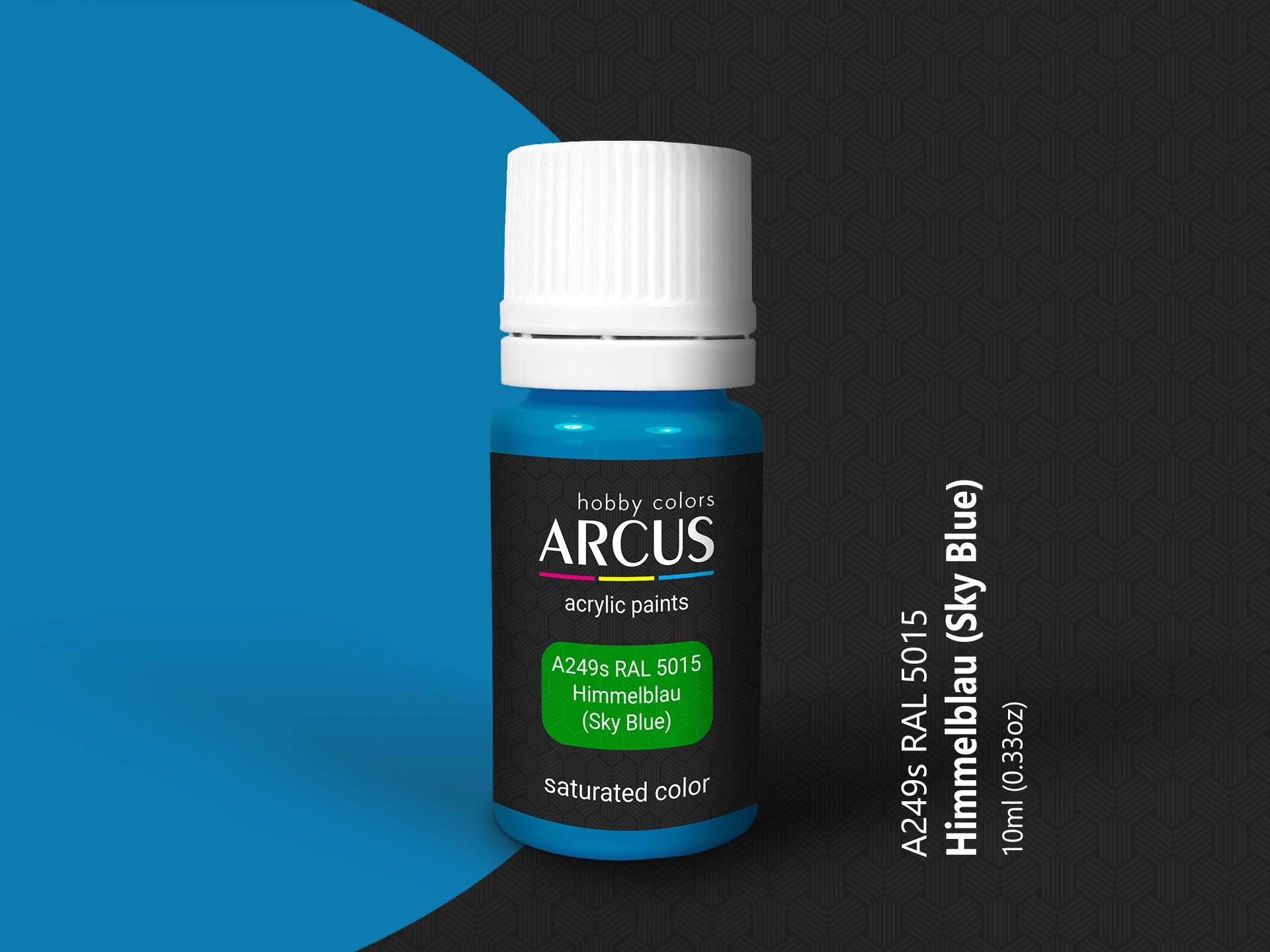 Arcus 249 sky blue acrylic