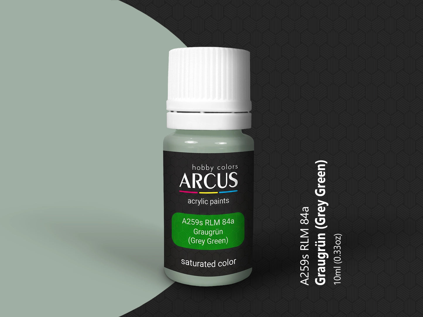 Arcus 259 grey green acrylic