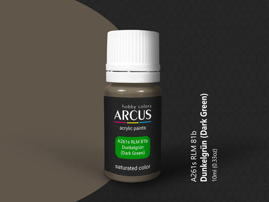 Arcus 261 dark green acrylic