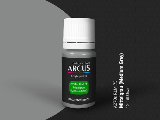 Arcus 270 medium gray acrylic