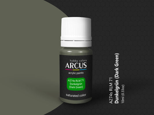 Arcus 274 dark green acrylic