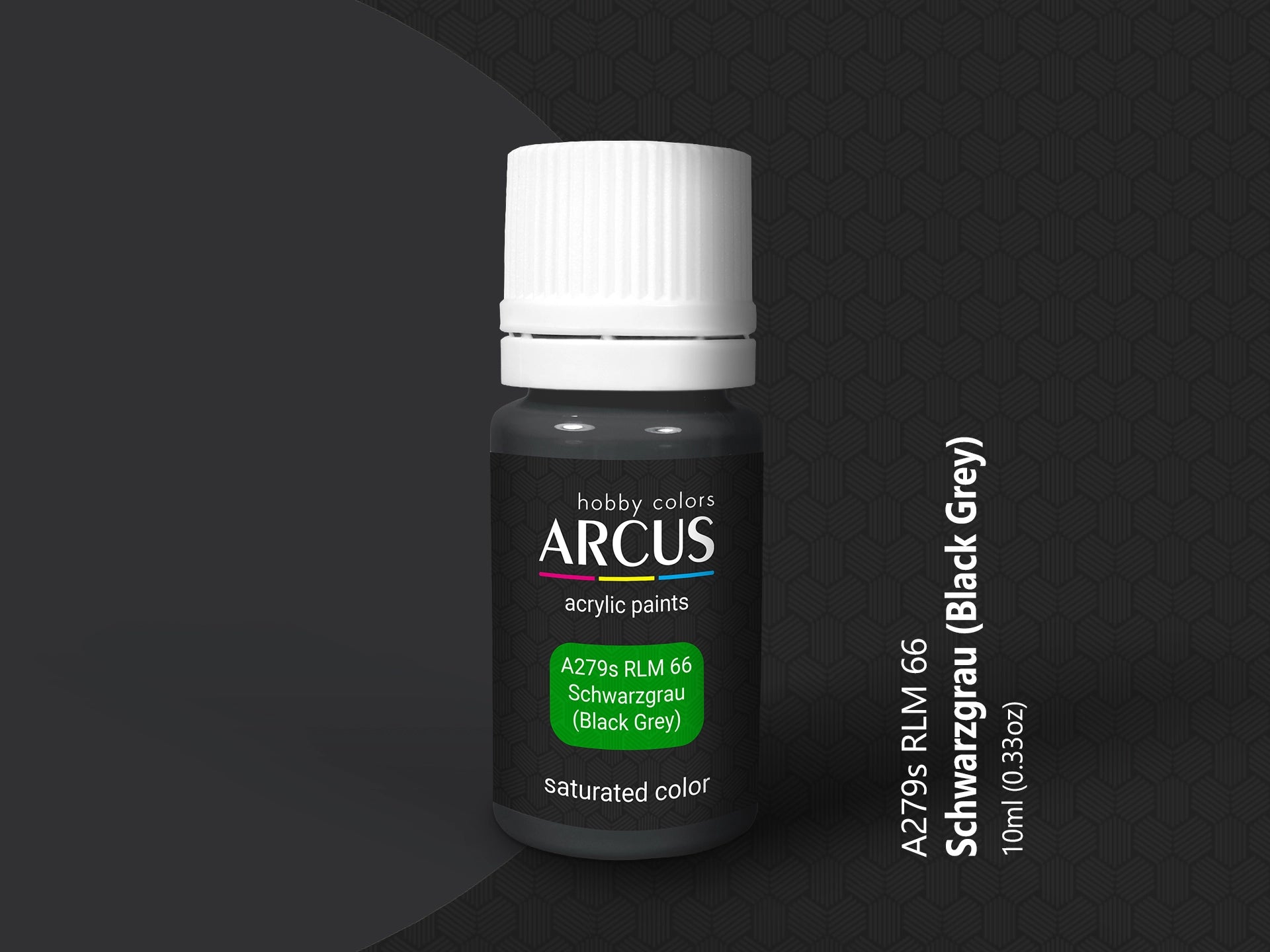 Arcus 279 Black Grey acrylic