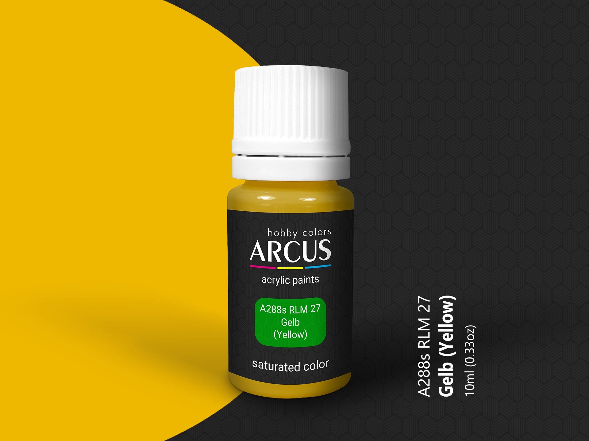 Arcus 288 yellow acrylic