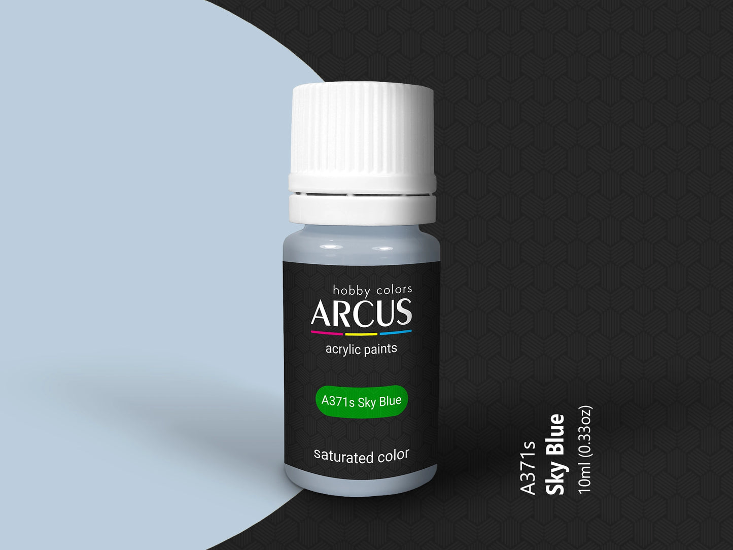 Arcus 371 sky blue acrylic