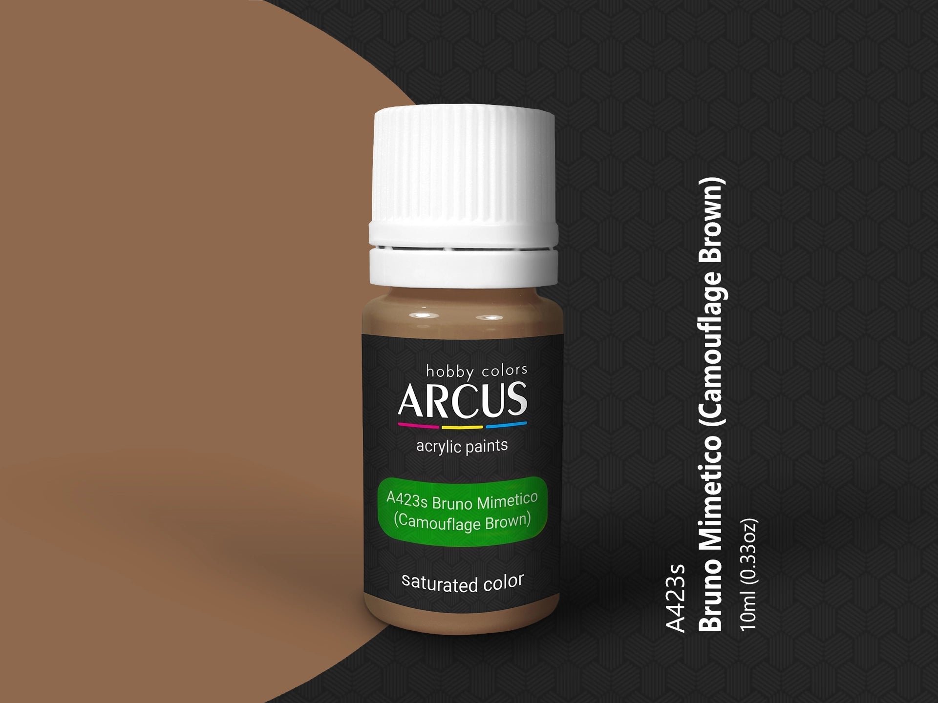 Arcus 423 Camouflage Brown acrylic