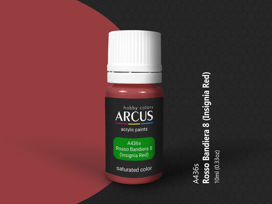 Arcus 436 Insignia Red acrylic