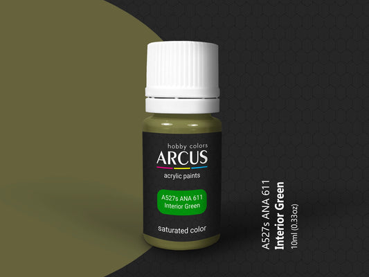 Arcus 527 Interior Green acrylic