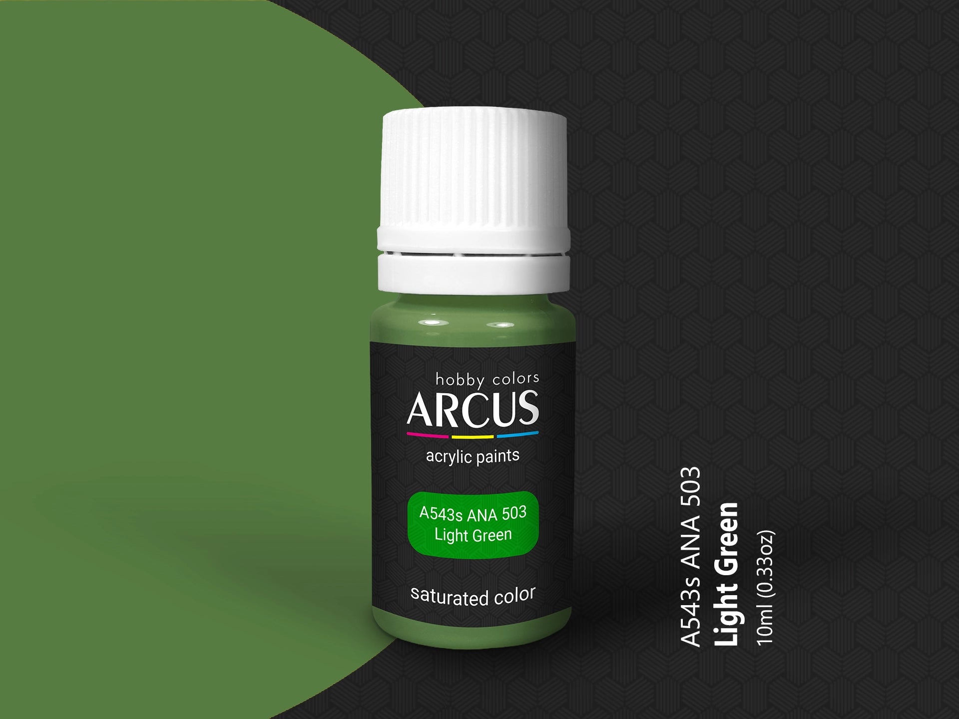 Arcus 543 light green acrylic