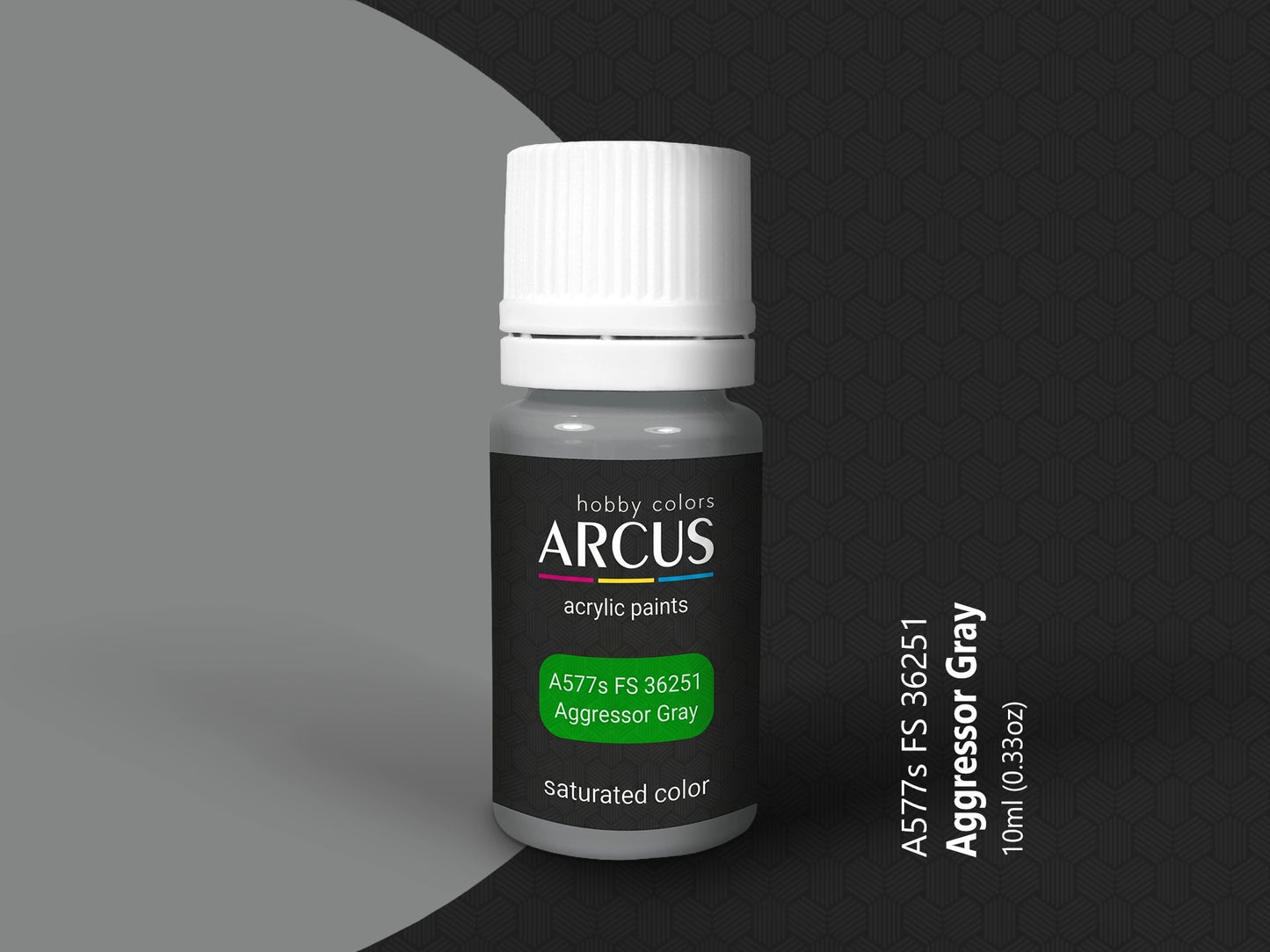 Arcus 577 aggressor gray acrylic