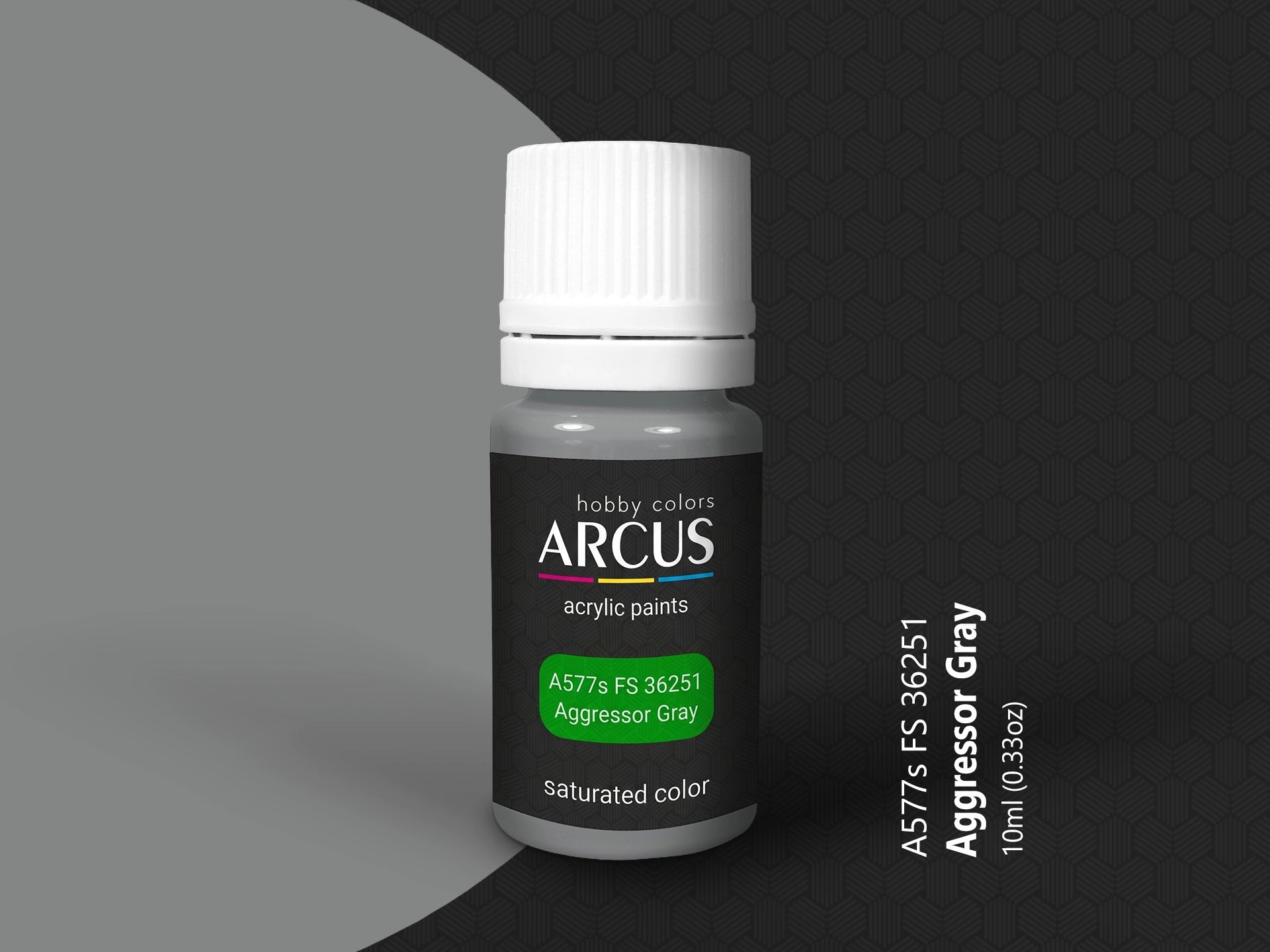 Arcus 577 aggressor gray acrylic