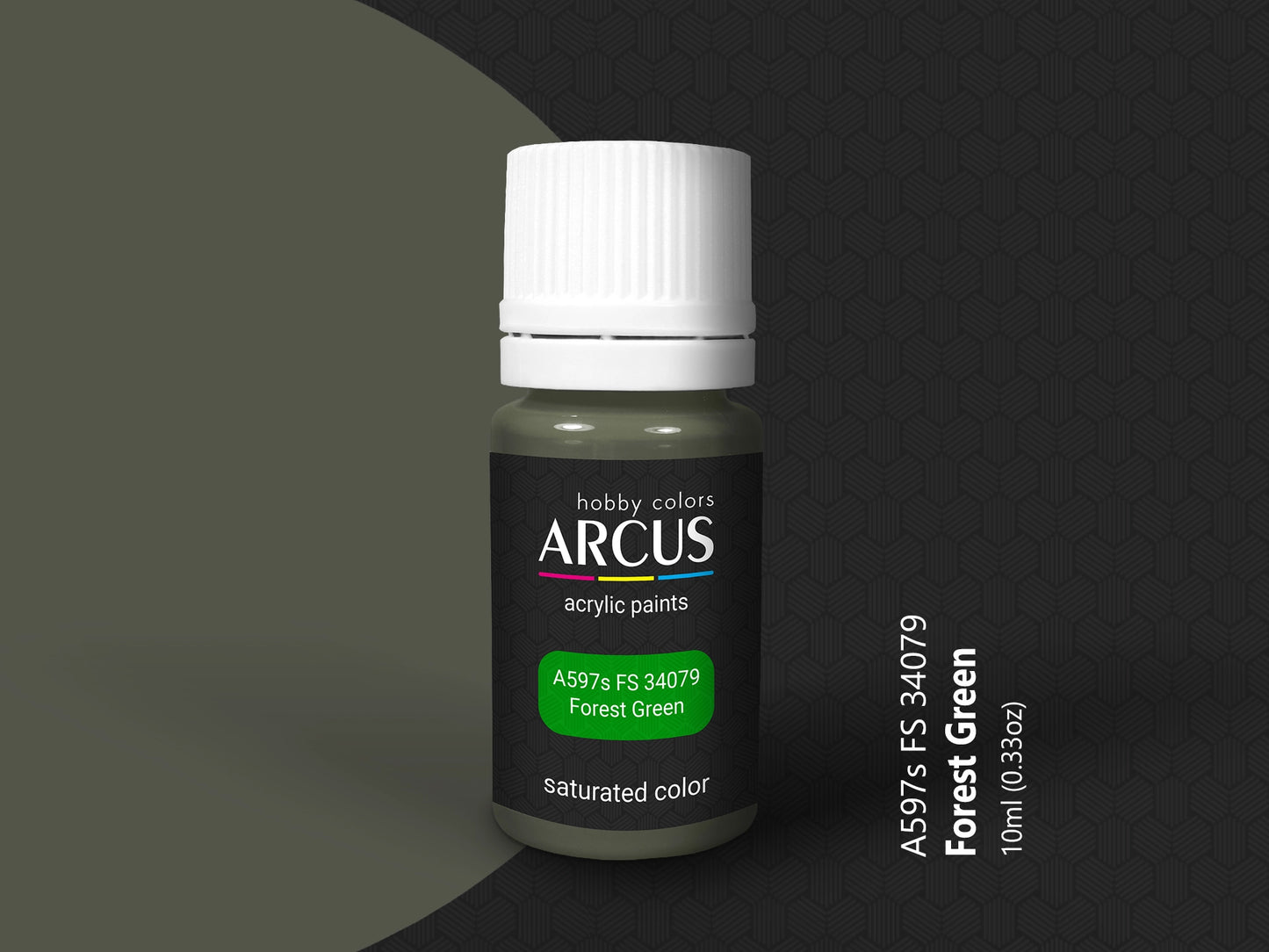 Arcus 597 Forest Green acrylic