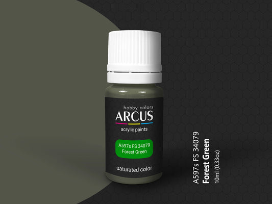Arcus 597 Forest Green acrylic
