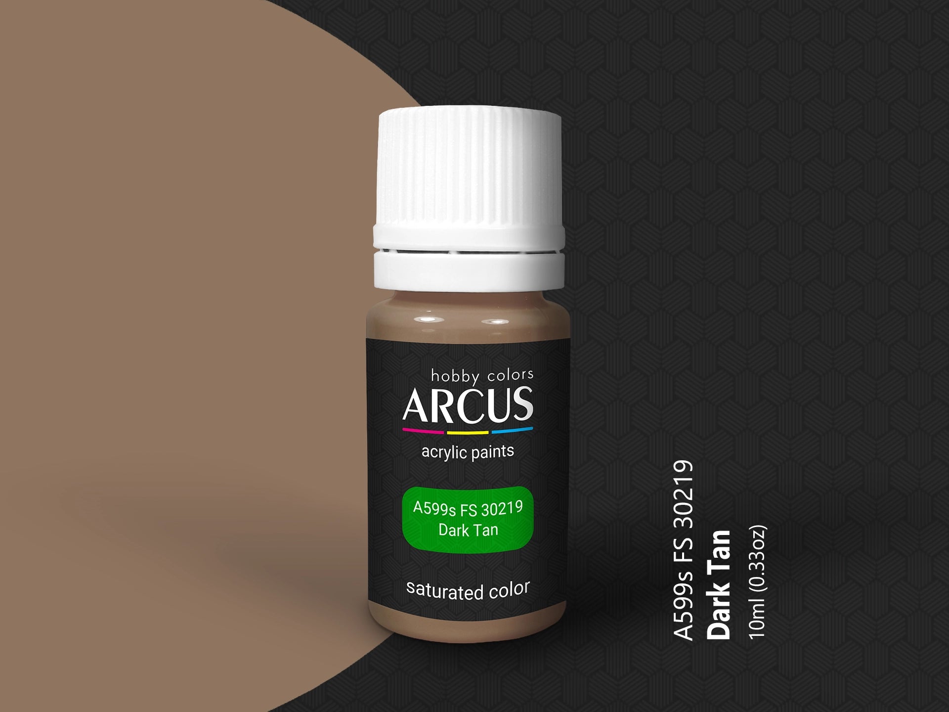 Arcus 599 Dark Tan acrylic