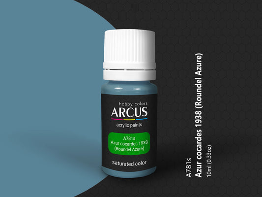 Arcus 781 roundel azure acrylic