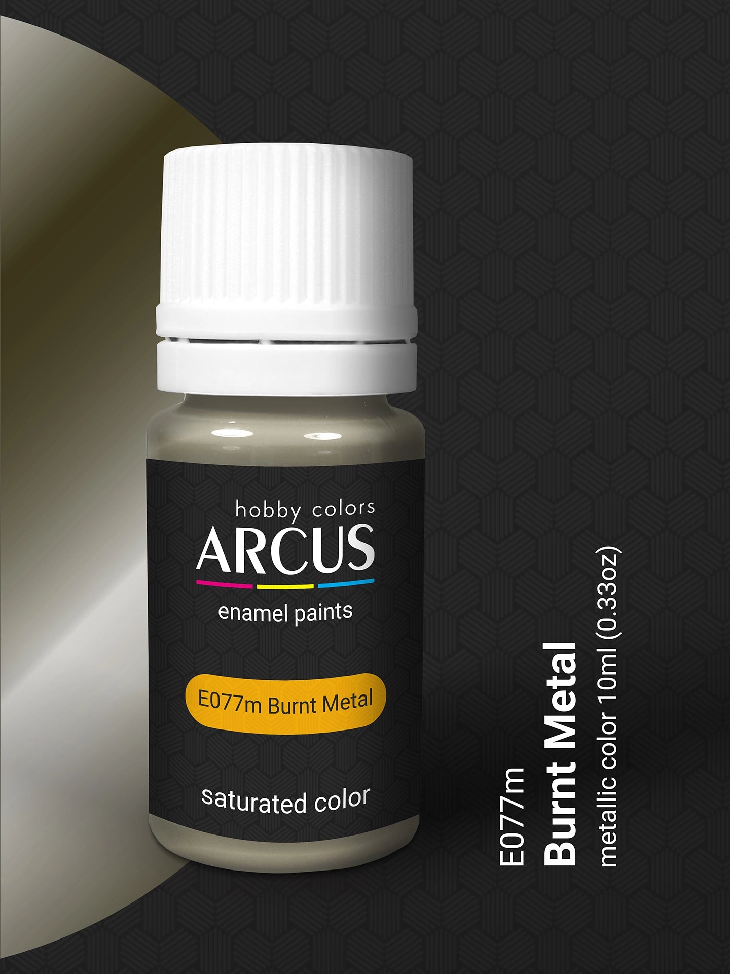 Arcus 077 Burnt Metal enamel metallic