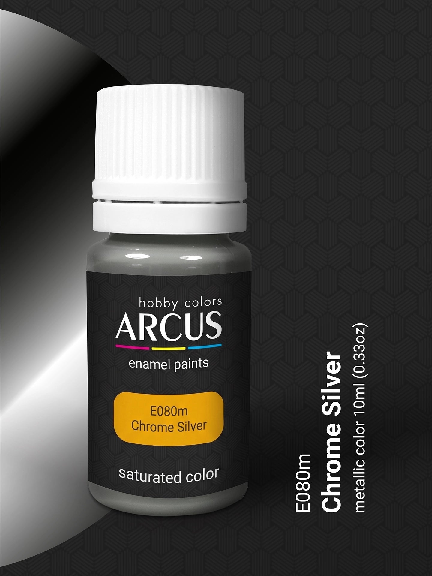 Arcus 080 Chrome Silver enamel metallic
