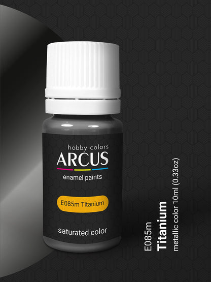 Arcus 085 Titanium enamel metallic