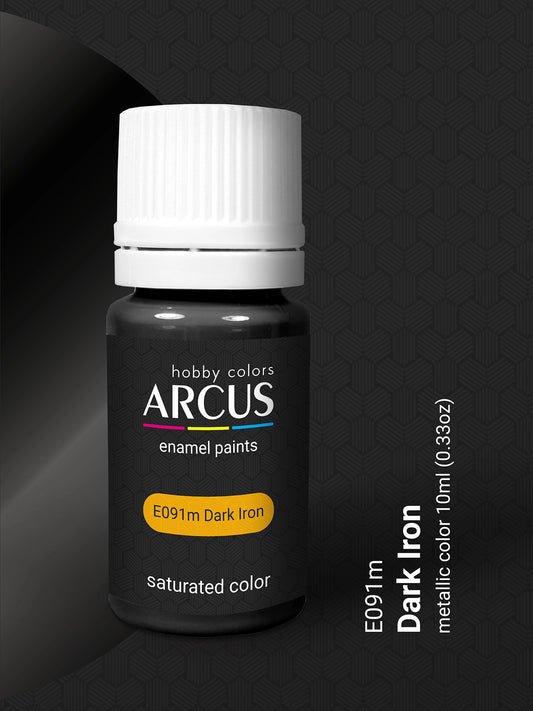 Arcus 091 dark Iron enamel metallic