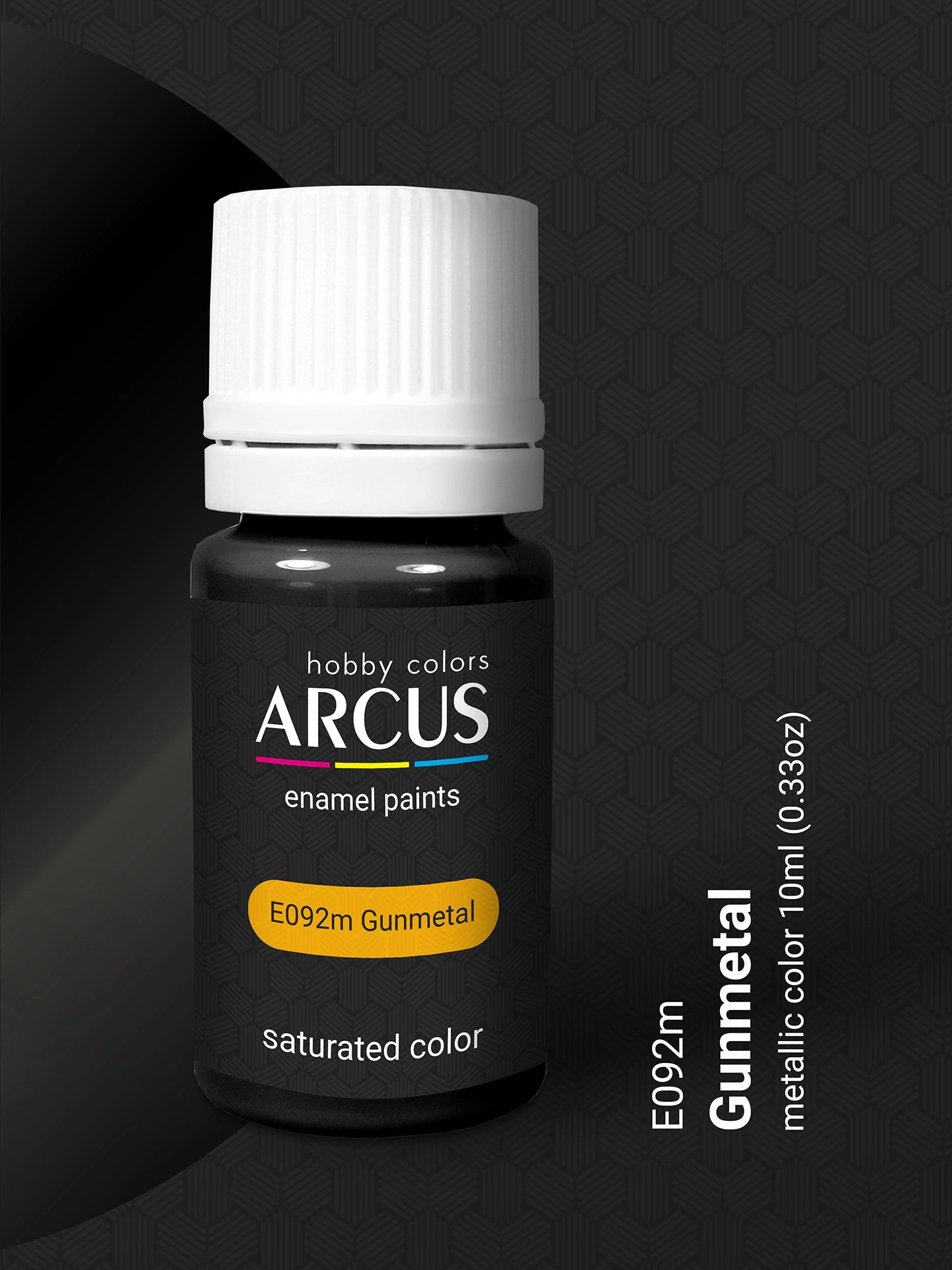 Arcus 091 gunmetal enamel metallic