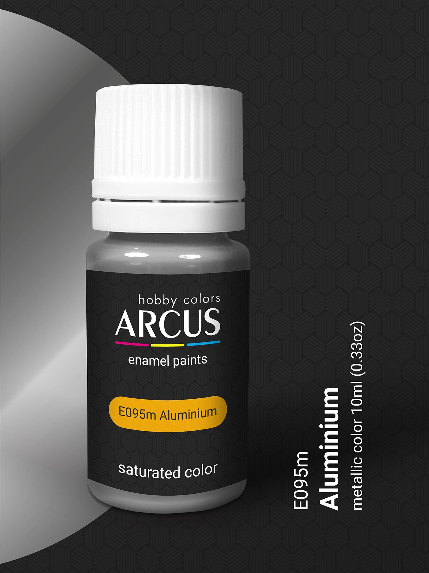 Arcus 095 aluminium enamel metallic